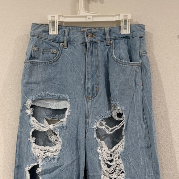 ASOS Distressed Light Blue Jeans - Picture 4 of 6